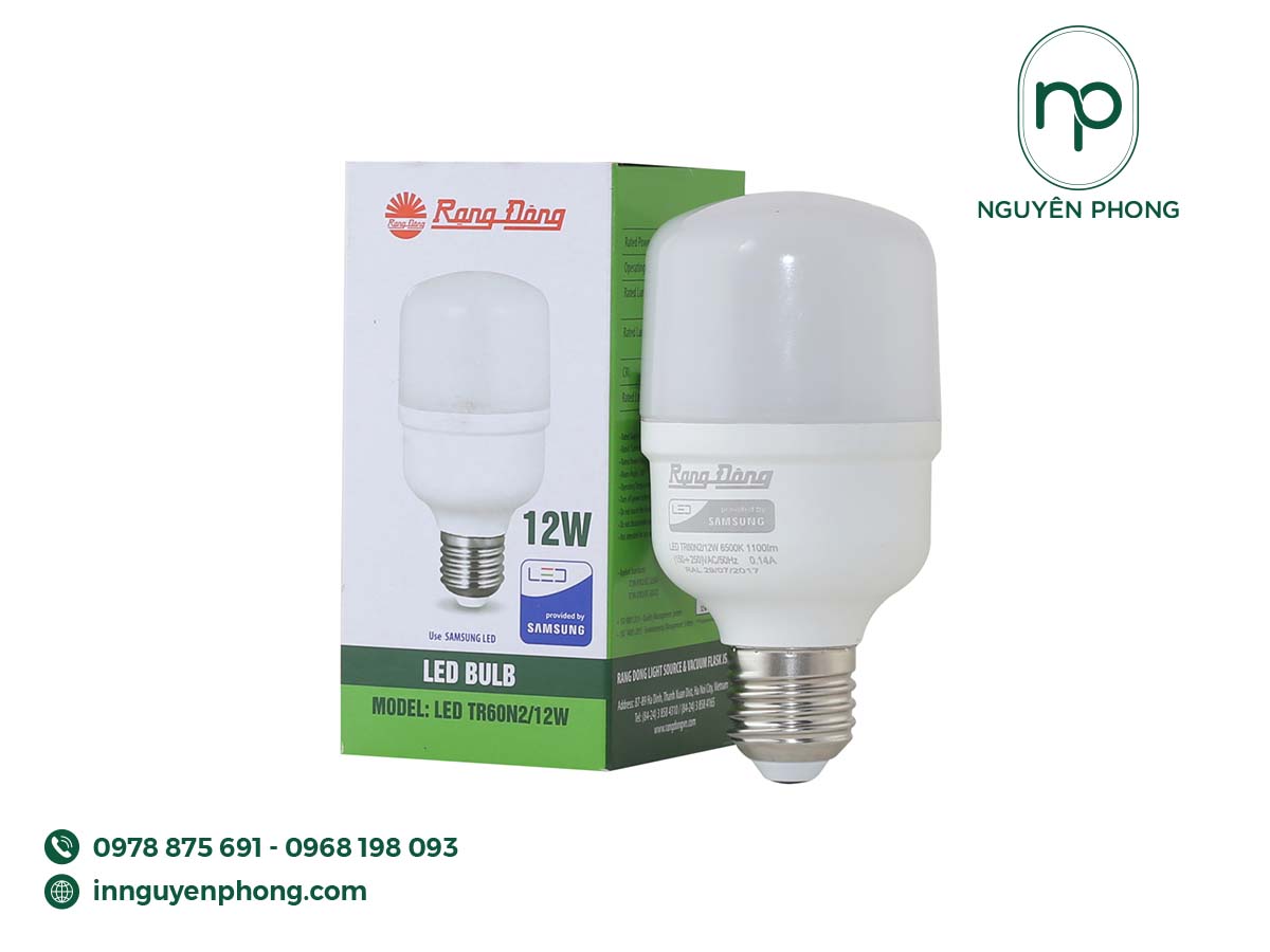 Hộp giấy giúp bảo vệ bóng đèn an toàn trước tác động khách quan